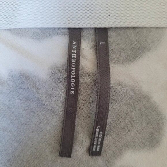 Anthropologie Cow Print Maxi Skirt size L - Picture 5 of 6